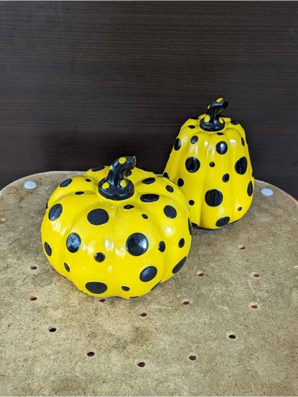 Set of Brand new gorgeous decorative pumpkins (Yayoi Kusama pumpkins rep)